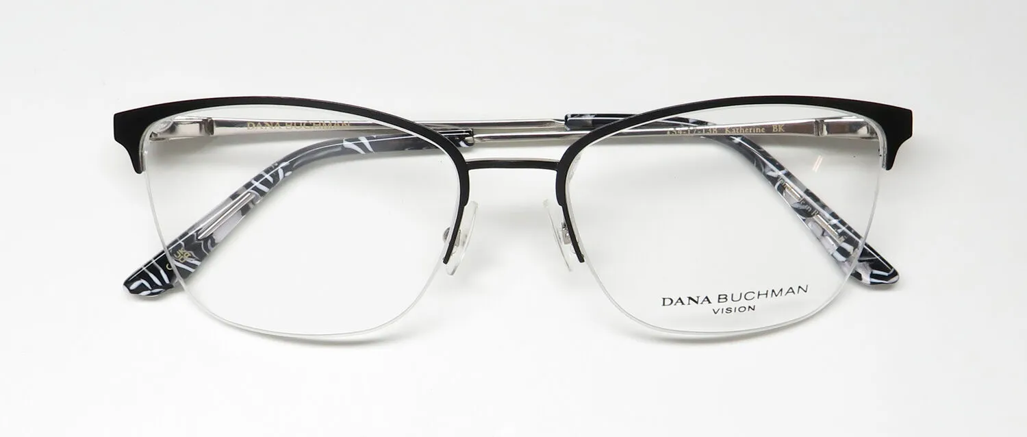 Dana Buchman Katherine bk Eyeglasses Black 54mm 2