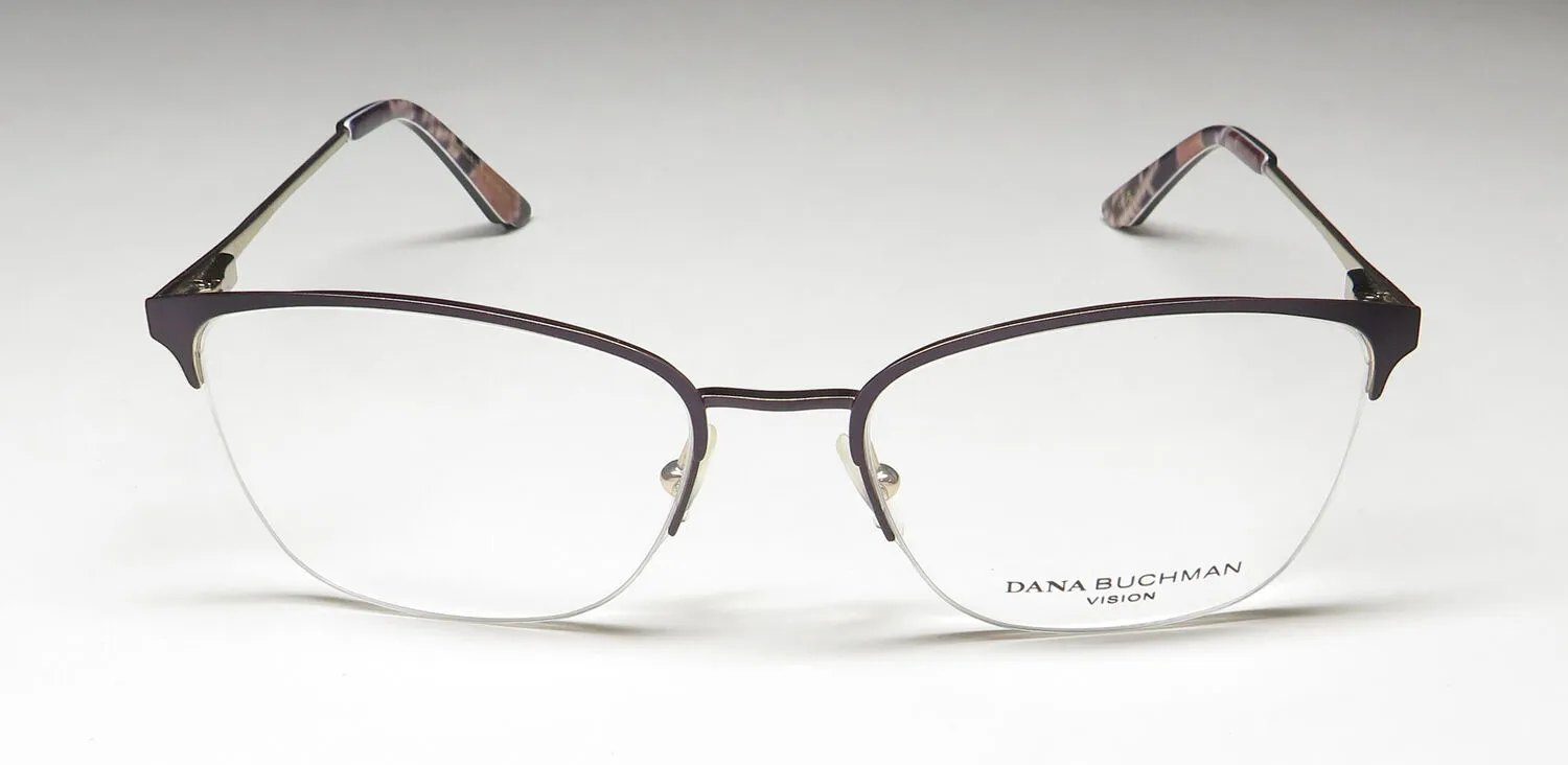 Dana Buchman Katherine ra Eyeglasses Raisin 52mm 3