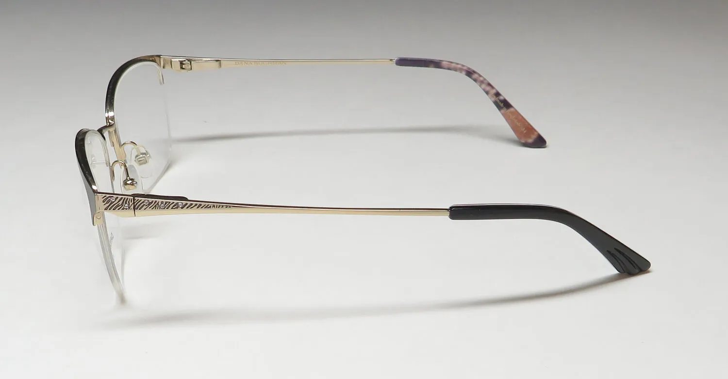 Dana Buchman Katherine ra Eyeglasses Raisin 52mm 4