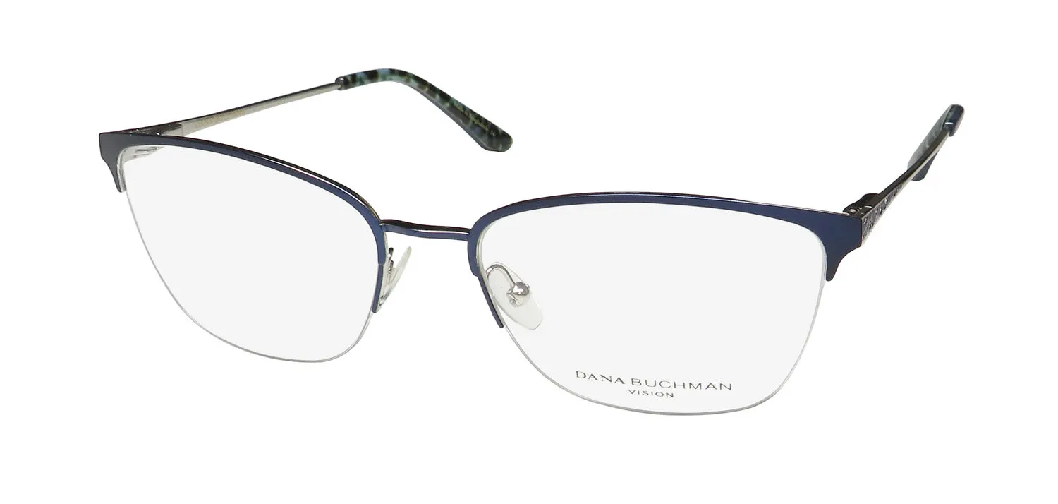 Dana Buchman Katherine nv Eyeglasses Navy 54mm