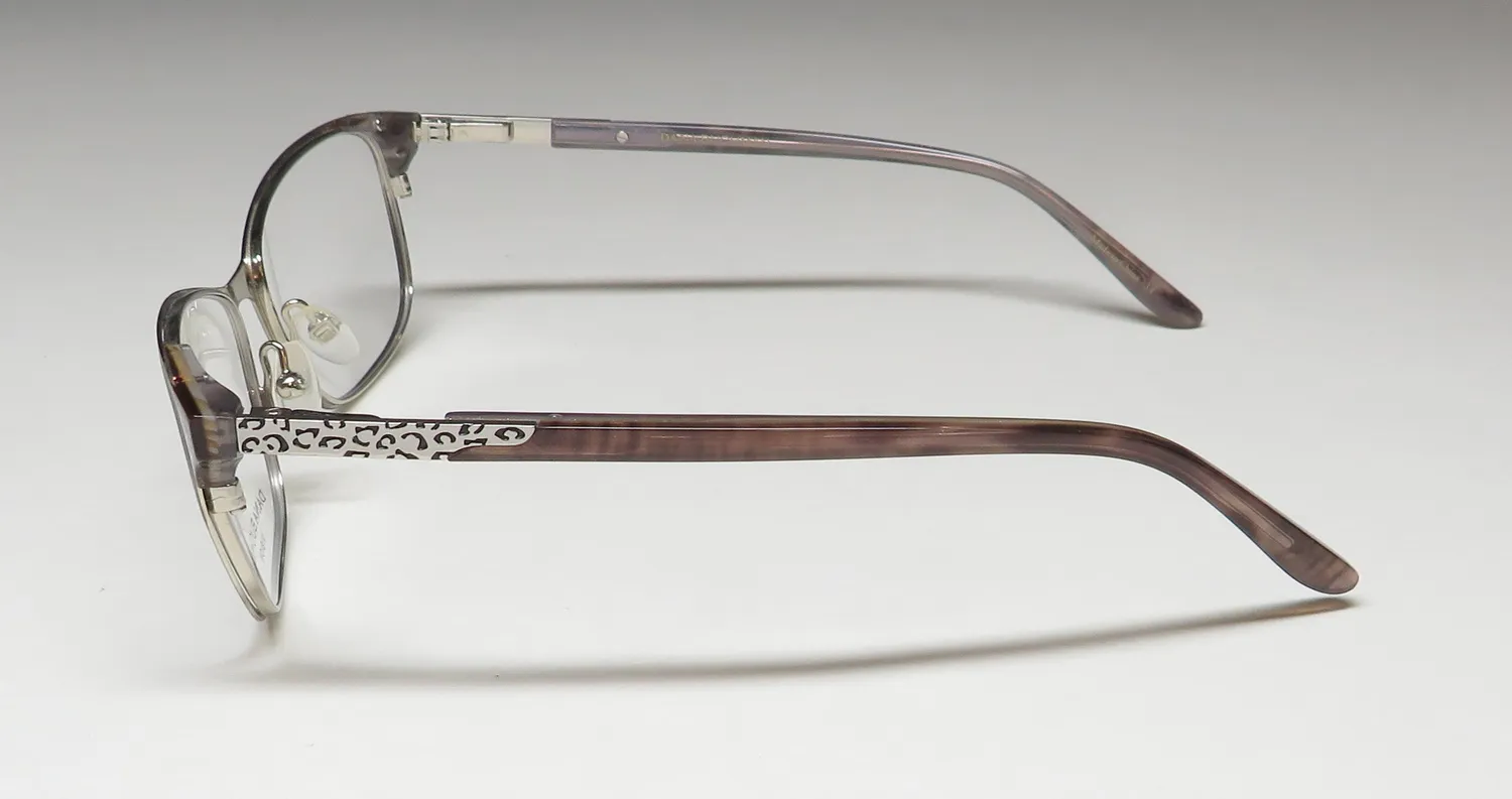 Dana Buchman Rose bk Eyeglasses Black 54mm 4