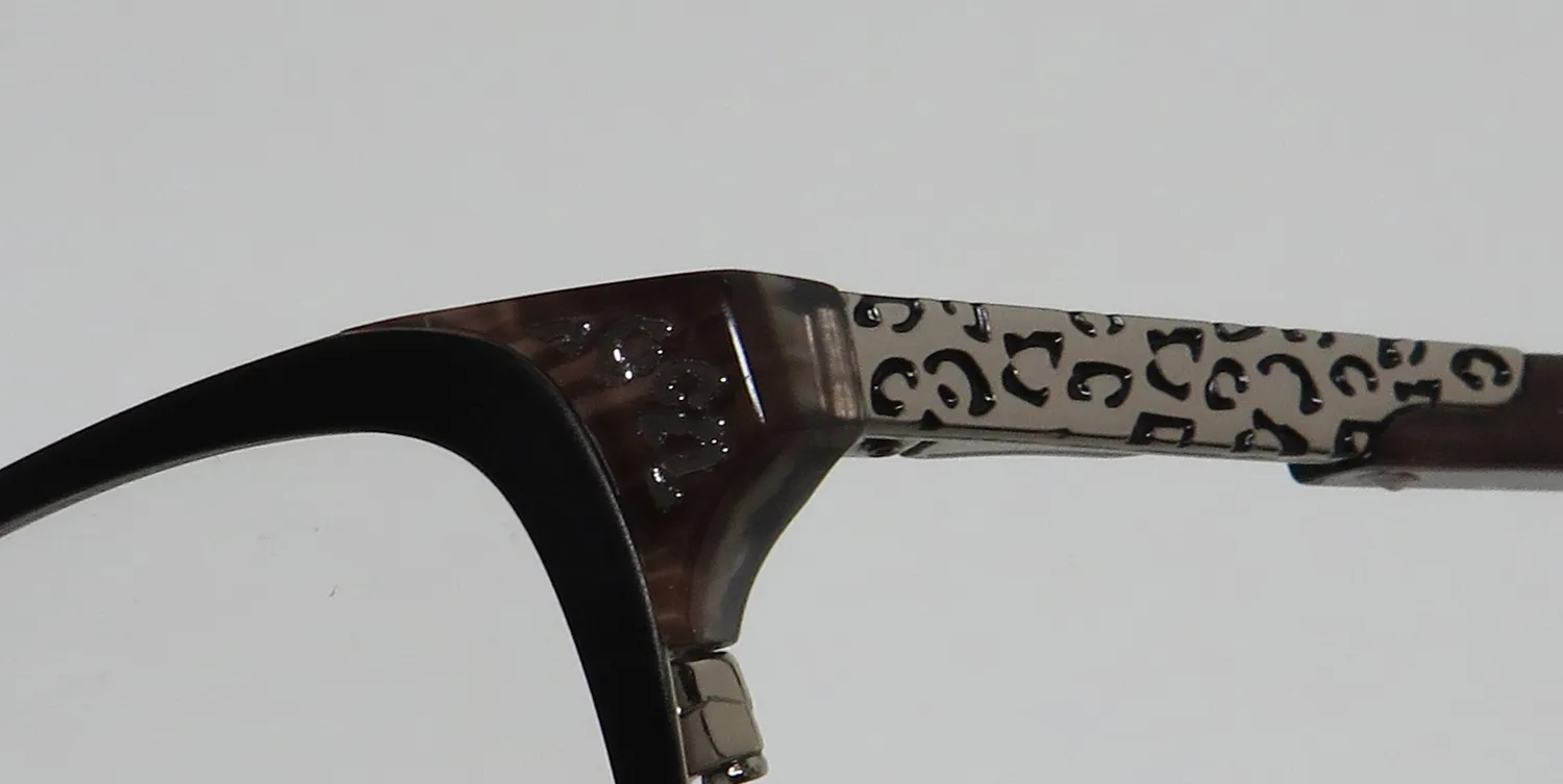 Dana Buchman Rose bk Eyeglasses Black 54mm 6