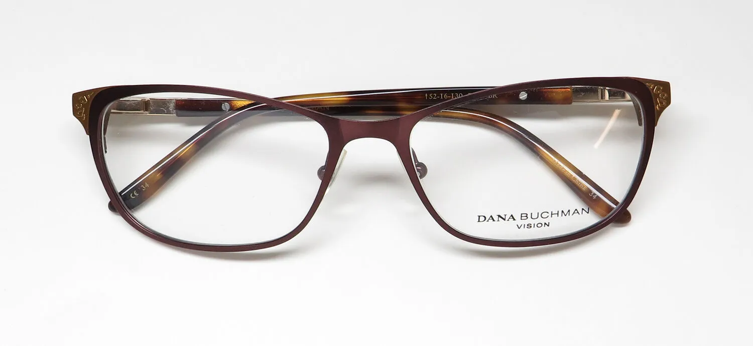 Dana Buchman Rose br Eyeglasses Brown 52mm 2