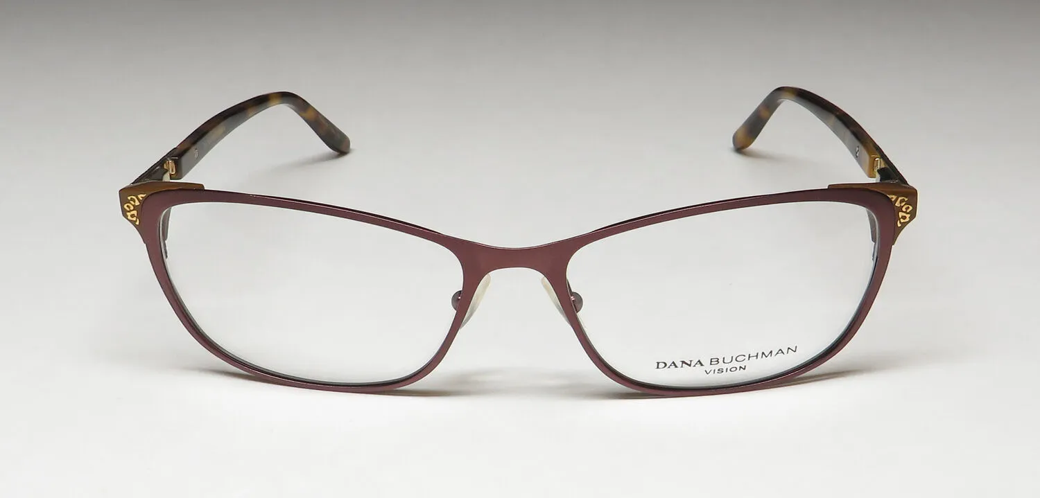 Dana Buchman Rose br Eyeglasses Brown 52mm 3