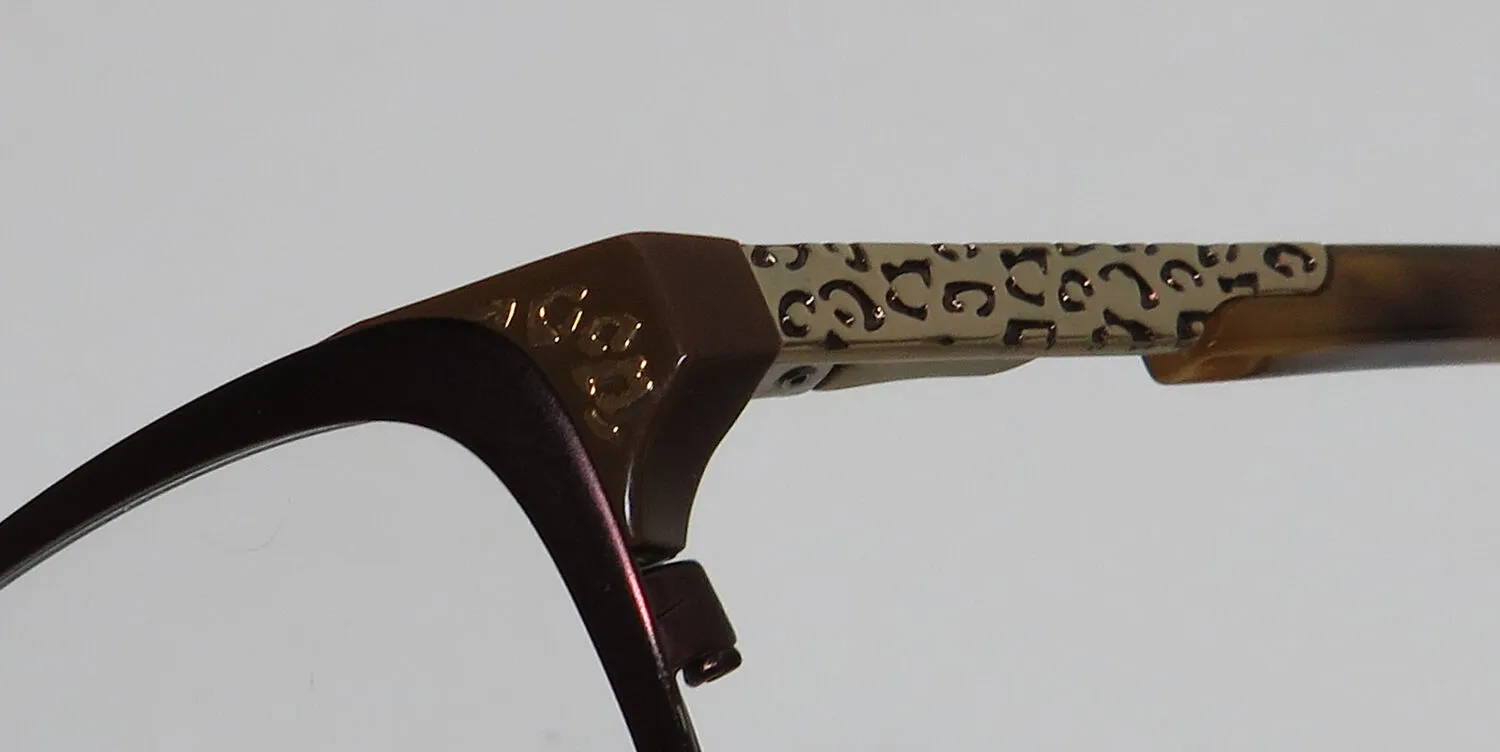 Dana Buchman Rose br Eyeglasses Brown 52mm 6