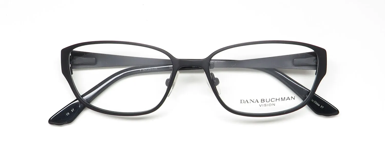 Dana Buchman Simza bk Eyeglasses Black 50mm 2