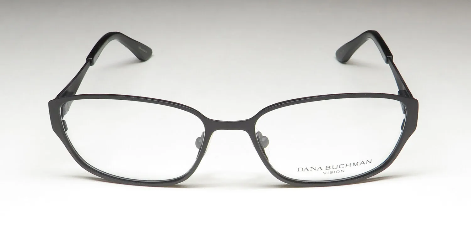 Dana Buchman Simza bk Eyeglasses Black 50mm 3