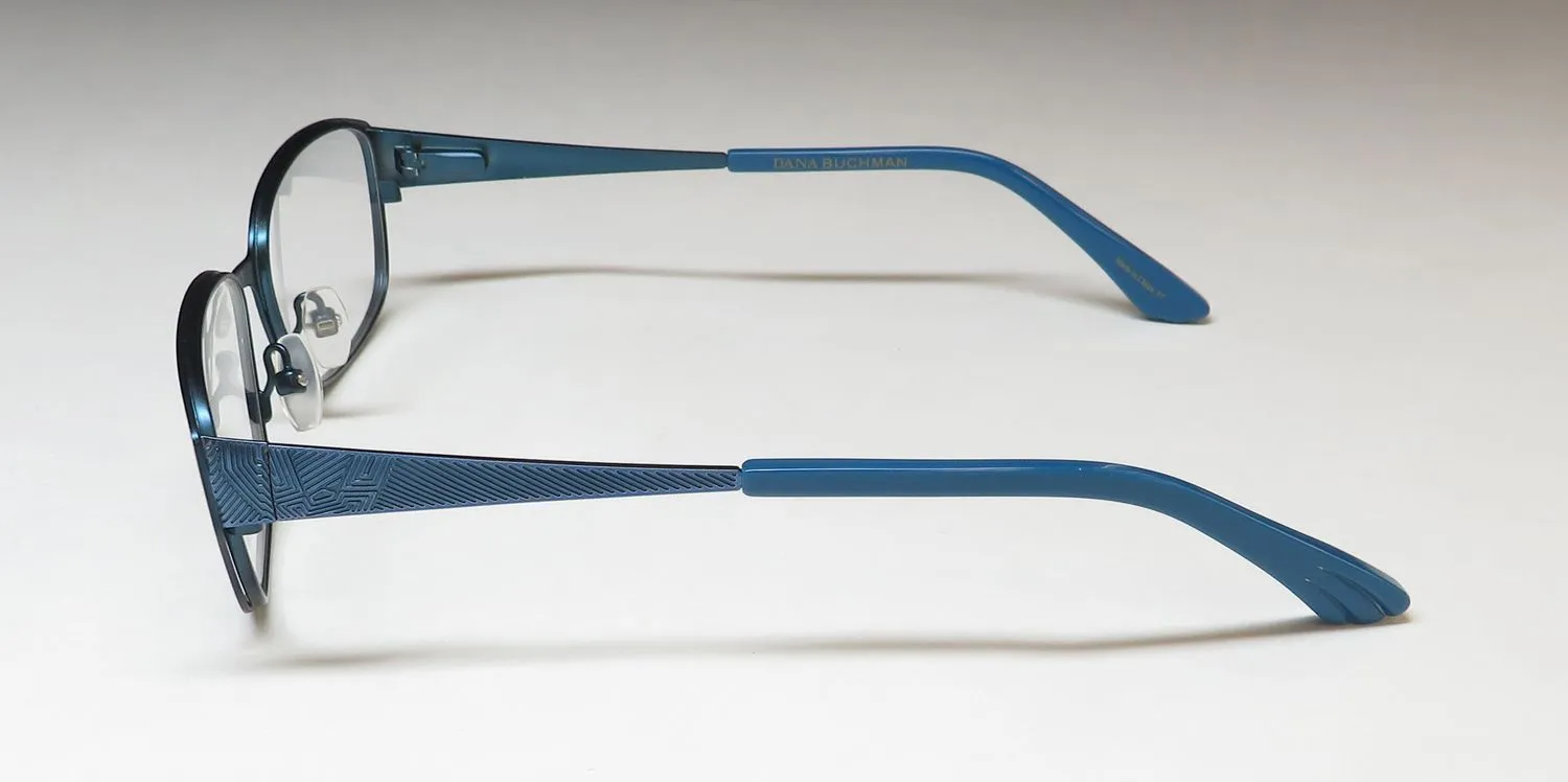 Dana Buchman Simza te Eyeglasses Teal 50mm 4