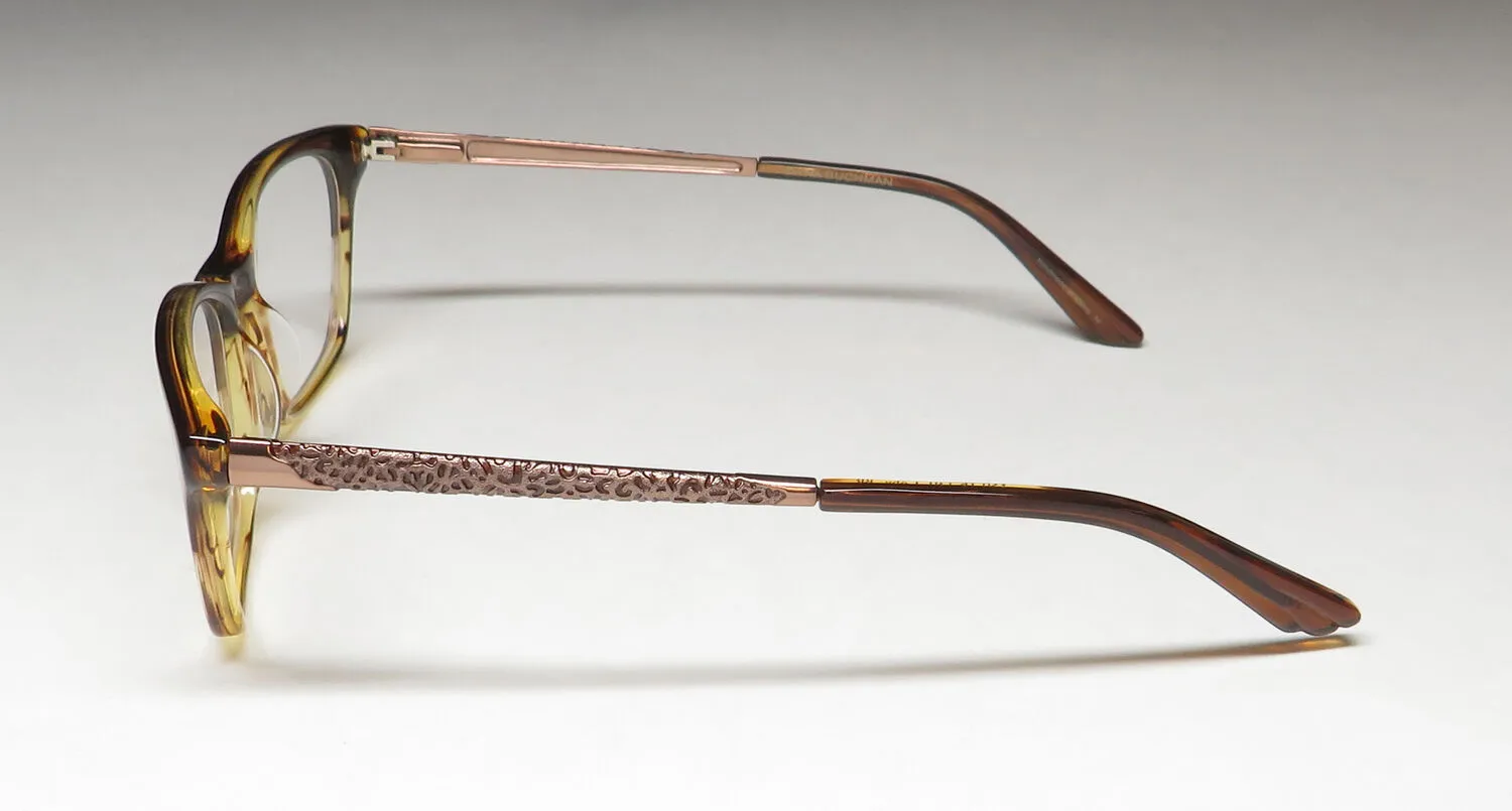Dana Buchman Coby br Eyeglasses Brown 50mm 4