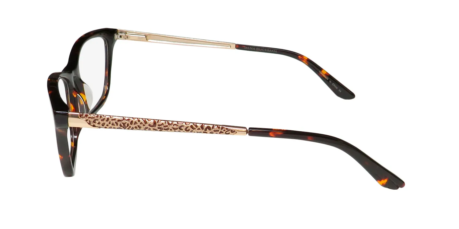 Dana Buchman Coby hv Eyeglasses Havana 50mm 4