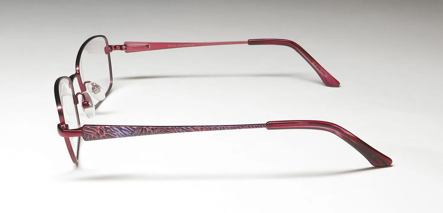 Dana Buchman Kallaway ry Eyeglasses Ruby 51mm 4
