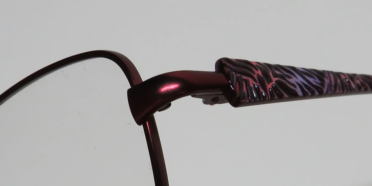 Dana Buchman Kallaway ry Eyeglasses Ruby 51mm 6