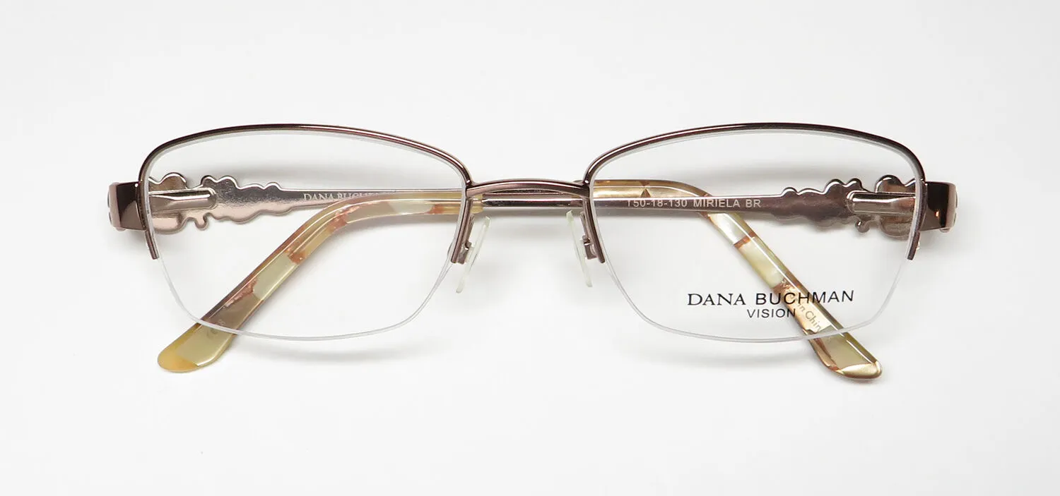 Dana Buchman Miriela br Eyeglasses Brown 50mm 2