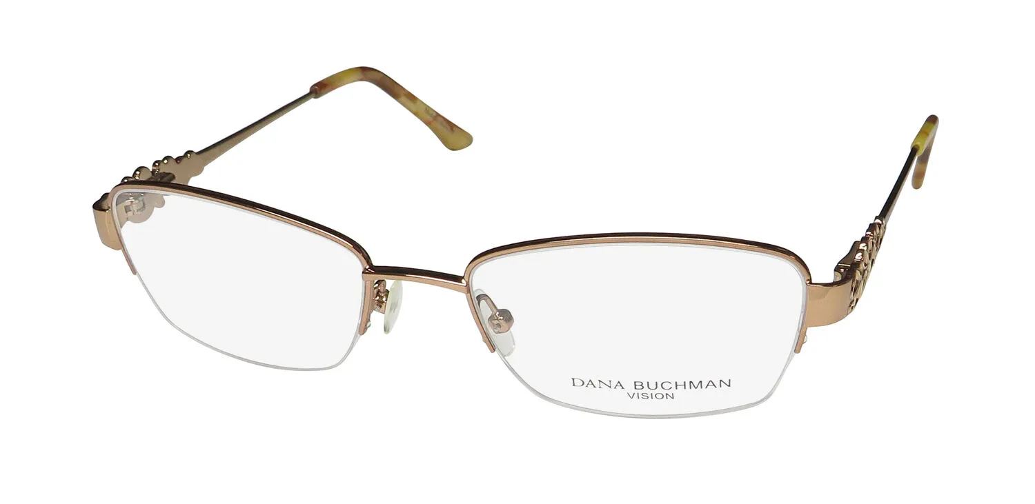 Dana Buchman Miriela br Eyeglasses Brown 52mm