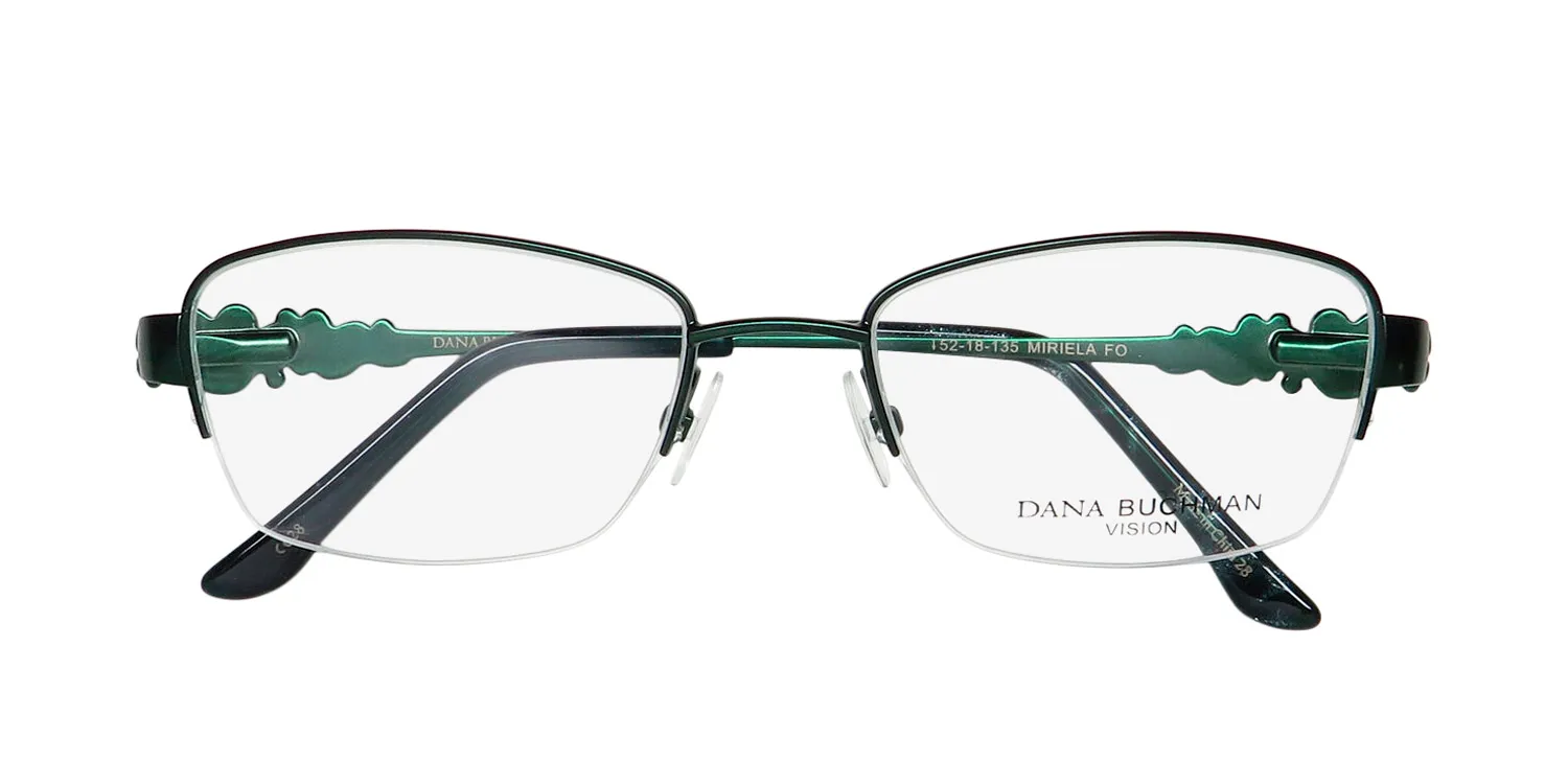 Dana Buchman Miriela fo Eyeglasses Forest 52mm 2