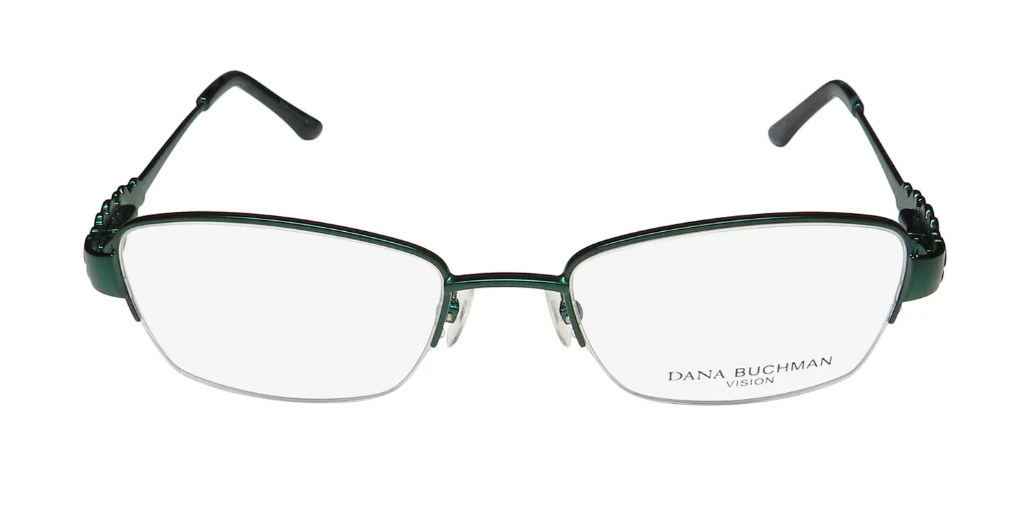 Dana Buchman Miriela fo Eyeglasses Forest 52mm 3
