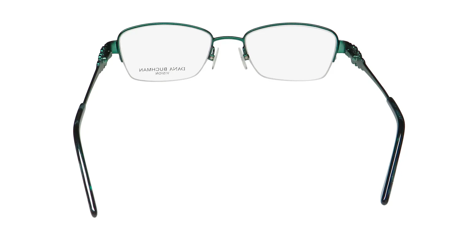 Dana Buchman Miriela fo Eyeglasses Forest 52mm 5