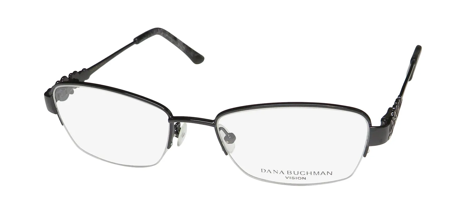 Dana Buchman Miriela bk Eyeglasses Black 52mm