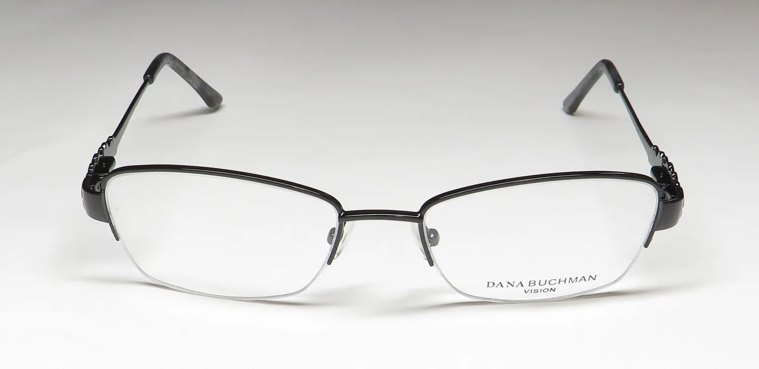 Dana Buchman Miriela bk Eyeglasses Black 52mm 3