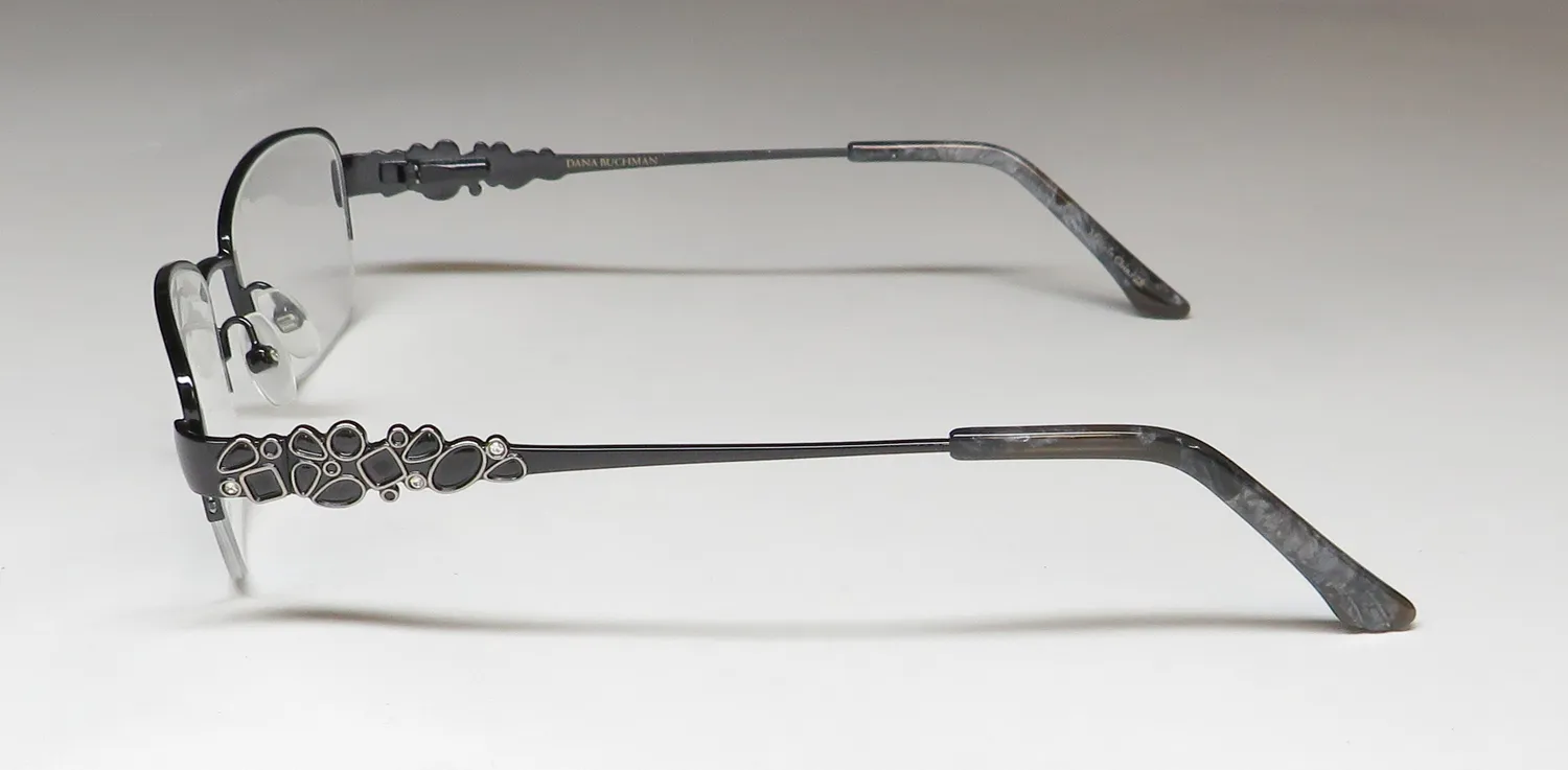 Dana Buchman Miriela bk Eyeglasses Black 52mm 4