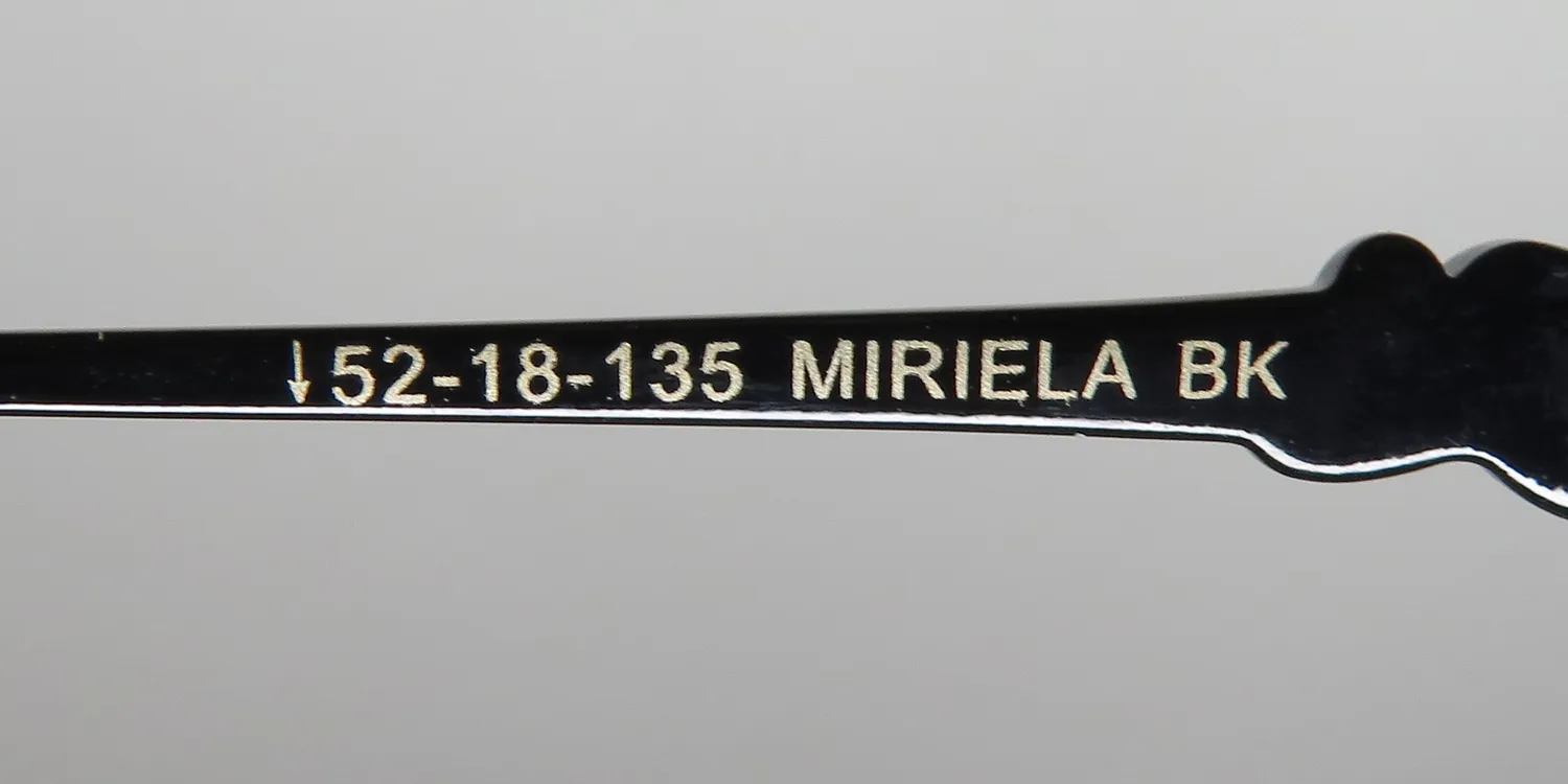 Dana Buchman Miriela bk Eyeglasses Black 52mm 8