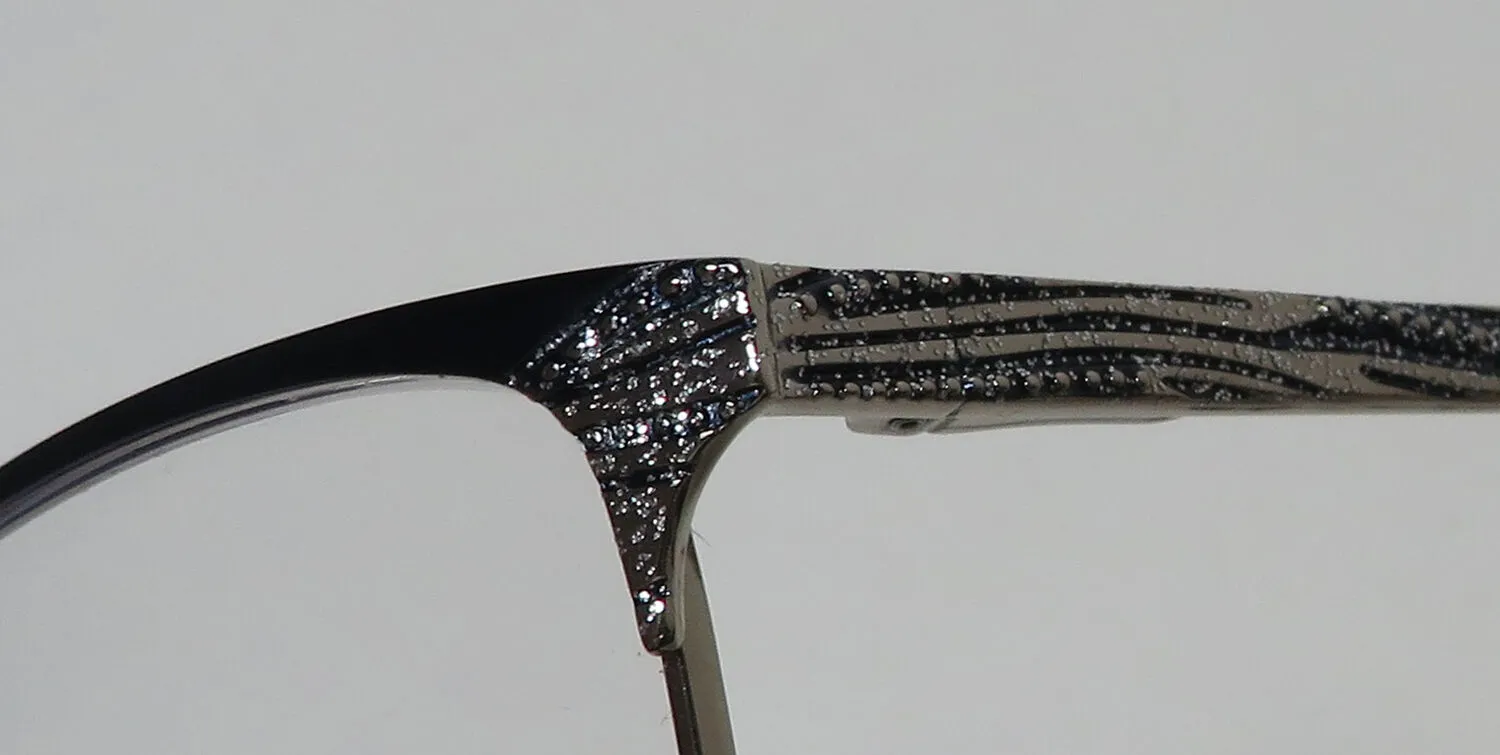 Dana Buchman Heather nv Eyeglasses Navy 51mm 6