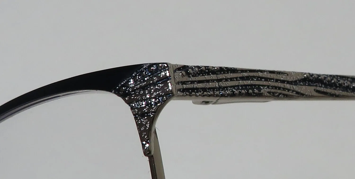 Dana Buchman Heather nv Eyeglasses Navy 53mm 6