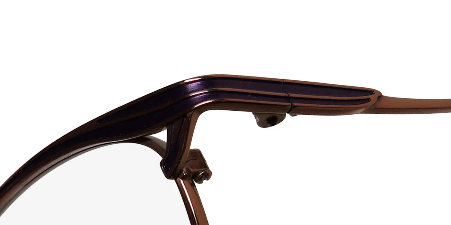 Dana Buchman Carol Sue yg Eyeglasses Gold 49mm 6