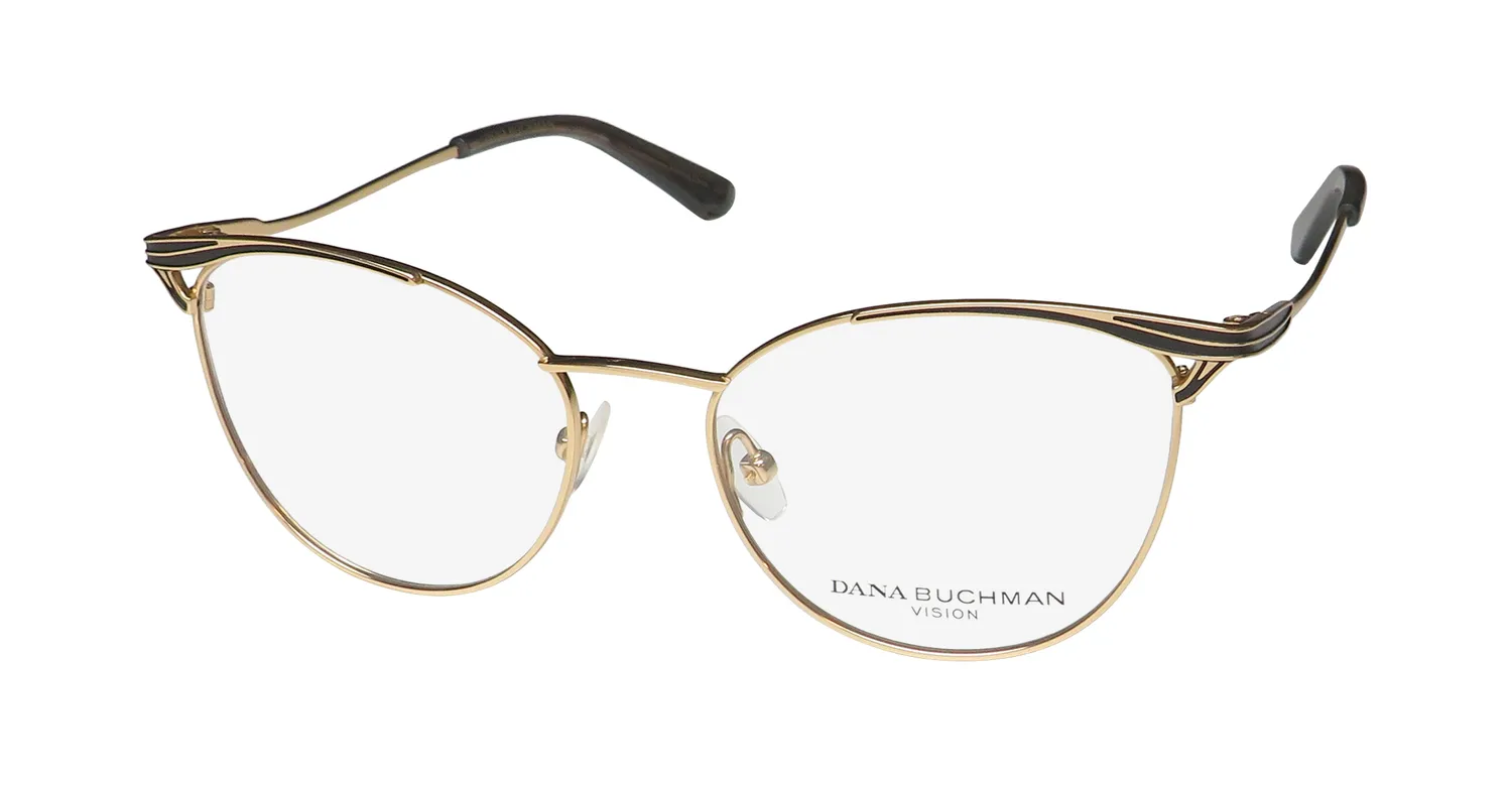 Dana Buchman Carol Sue bk Eyeglasses Black 49mm