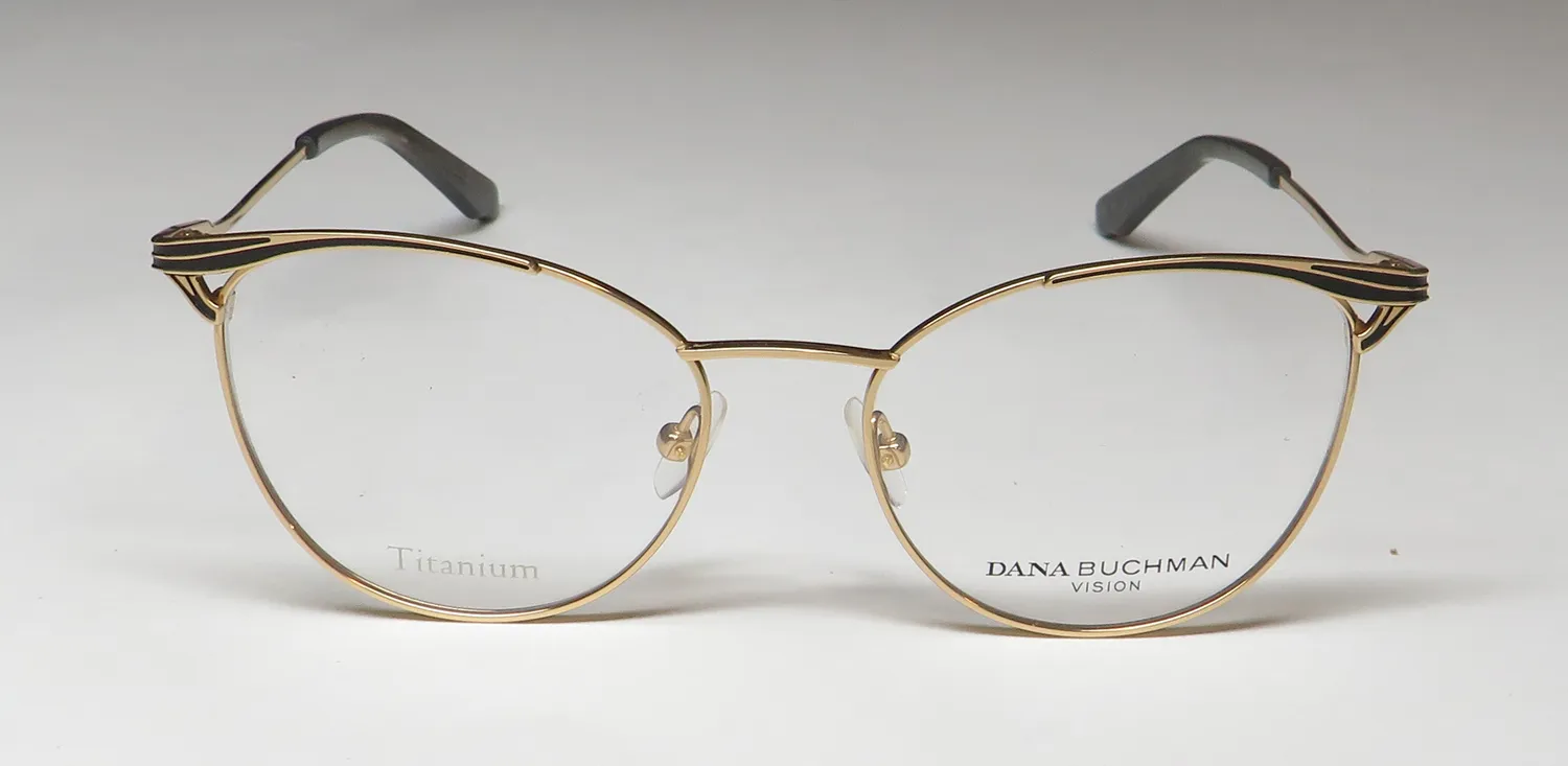 Dana Buchman Carol Sue bk Eyeglasses Black 49mm 3