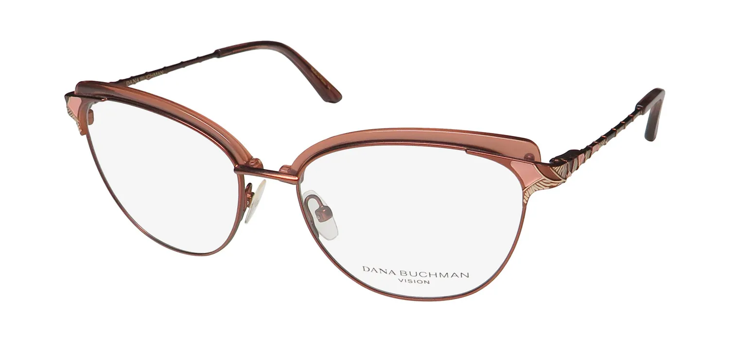 Dana Buchman Charleigh bh Eyeglasses Blush 50mm