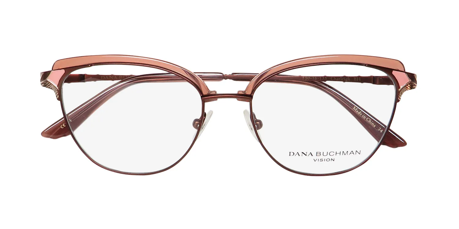 Dana Buchman Charleigh bh Eyeglasses Blush 50mm 2