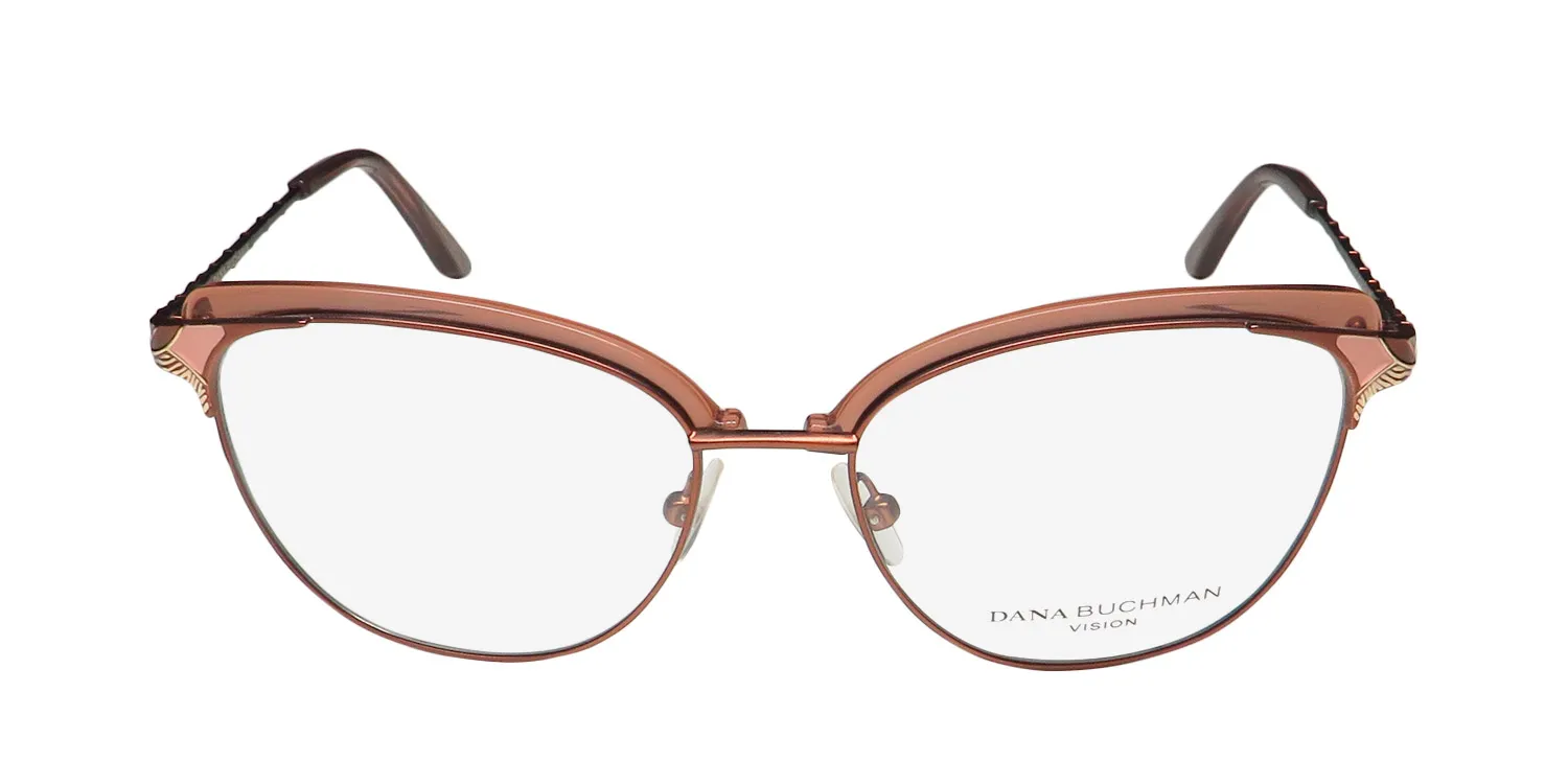 Dana Buchman Charleigh bh Eyeglasses Blush 50mm 3