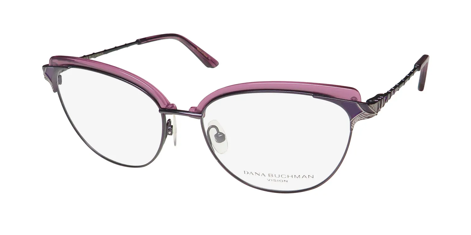 Dana Buchman Charleigh li Eyeglasses Lilac 50mm
