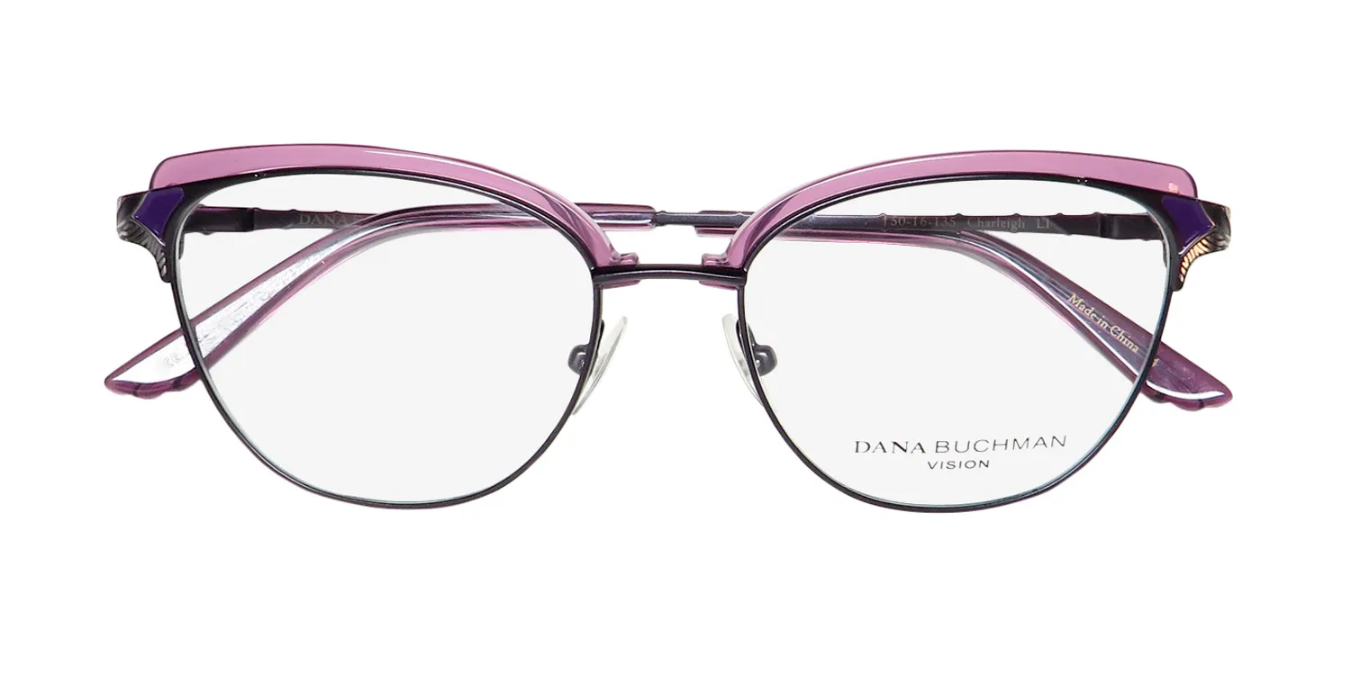 Dana Buchman Charleigh li Eyeglasses Lilac 50mm 2