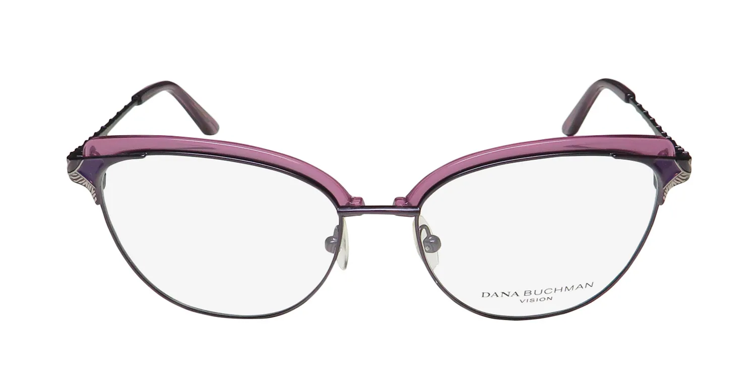 Dana Buchman Charleigh li Eyeglasses Lilac 50mm 3