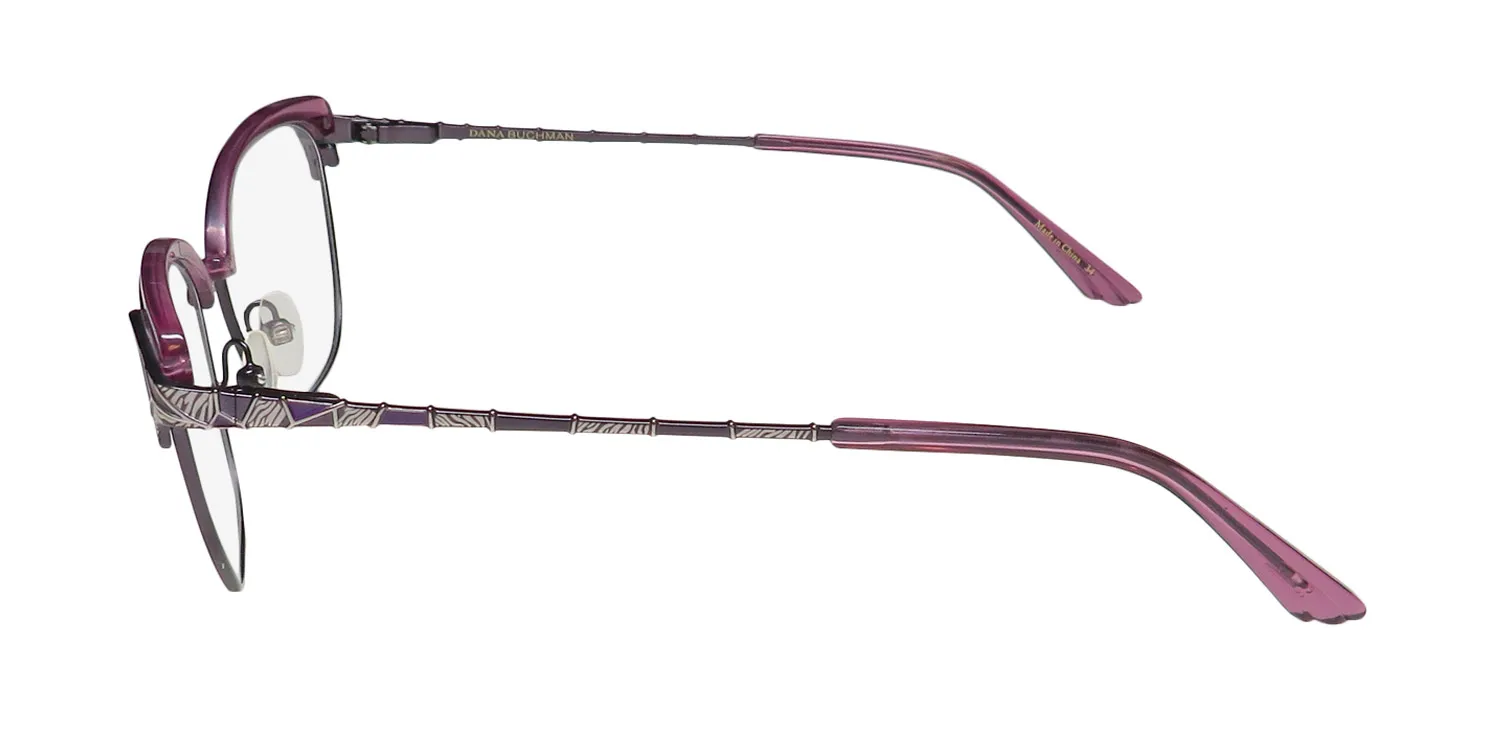 Dana Buchman Charleigh li Eyeglasses Lilac 50mm 4