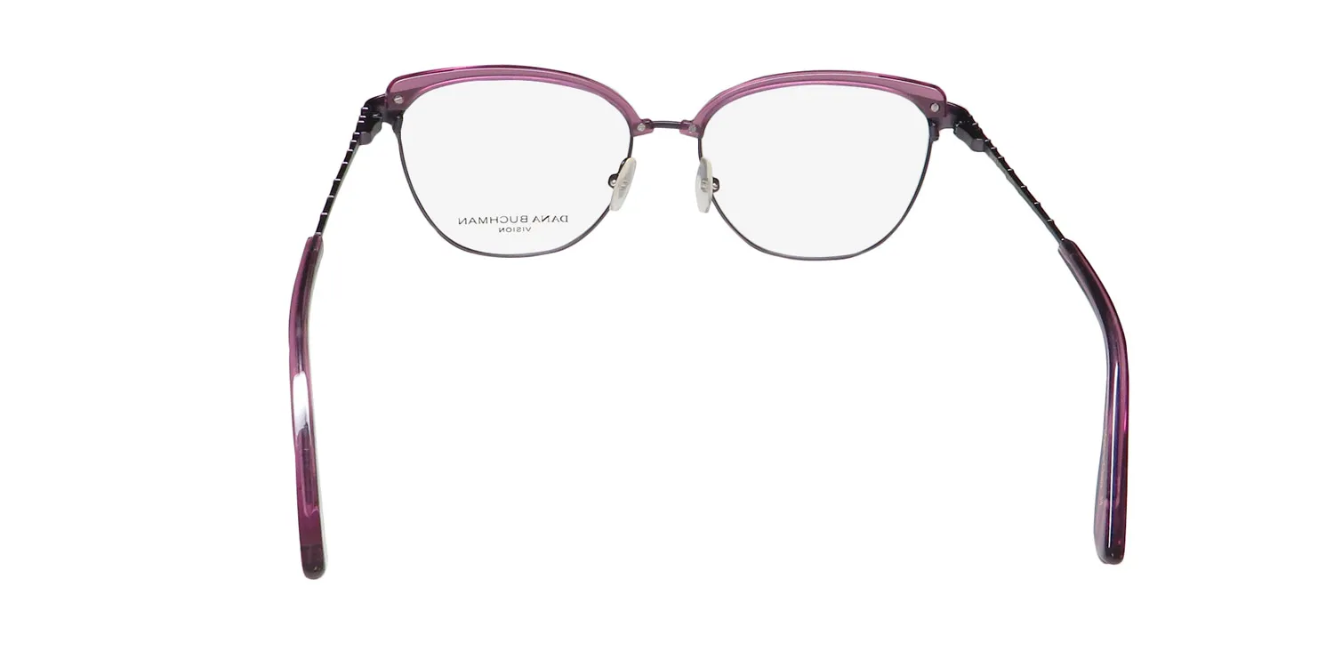 Dana Buchman Charleigh li Eyeglasses Lilac 50mm 5