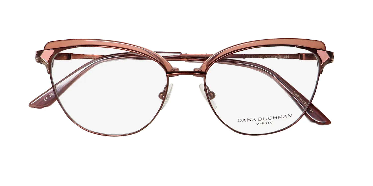 Dana Buchman Charleigh bh Eyeglasses Blush 52mm 2