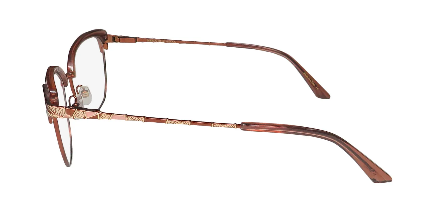 Dana Buchman Charleigh bh Eyeglasses Blush 52mm 4