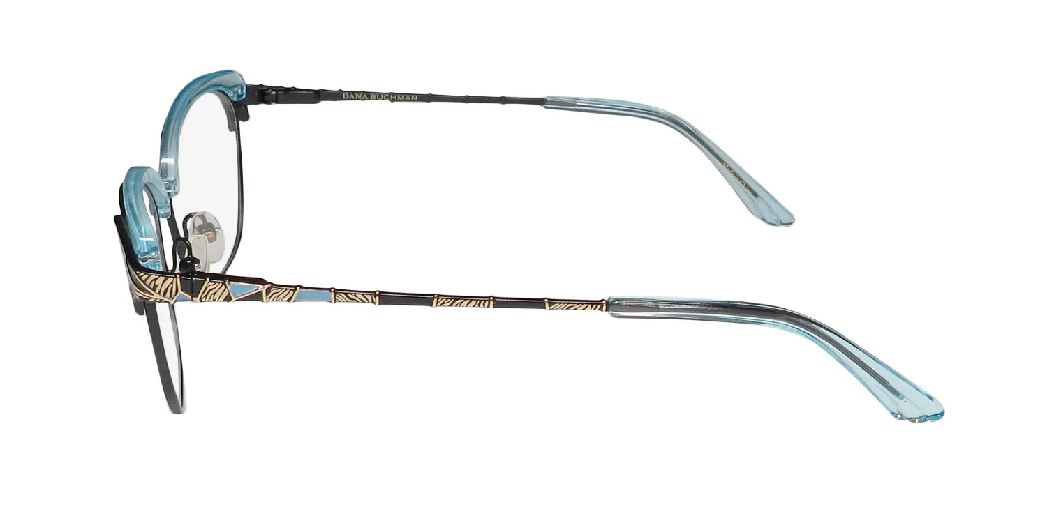 Dana Buchman Charleigh sk Eyeglasses Sky 52mm 4