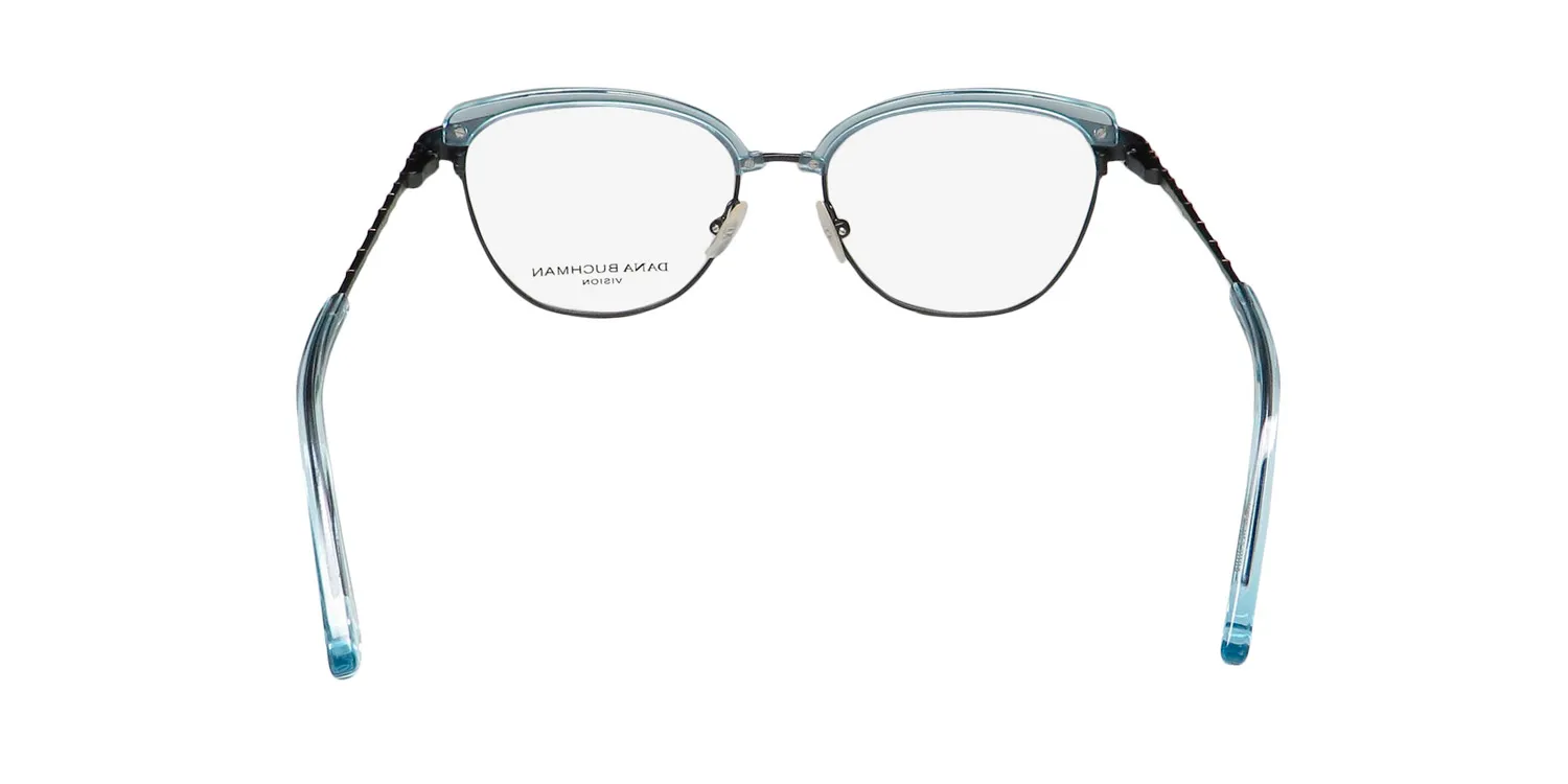 Dana Buchman Charleigh sk Eyeglasses Sky 52mm 5