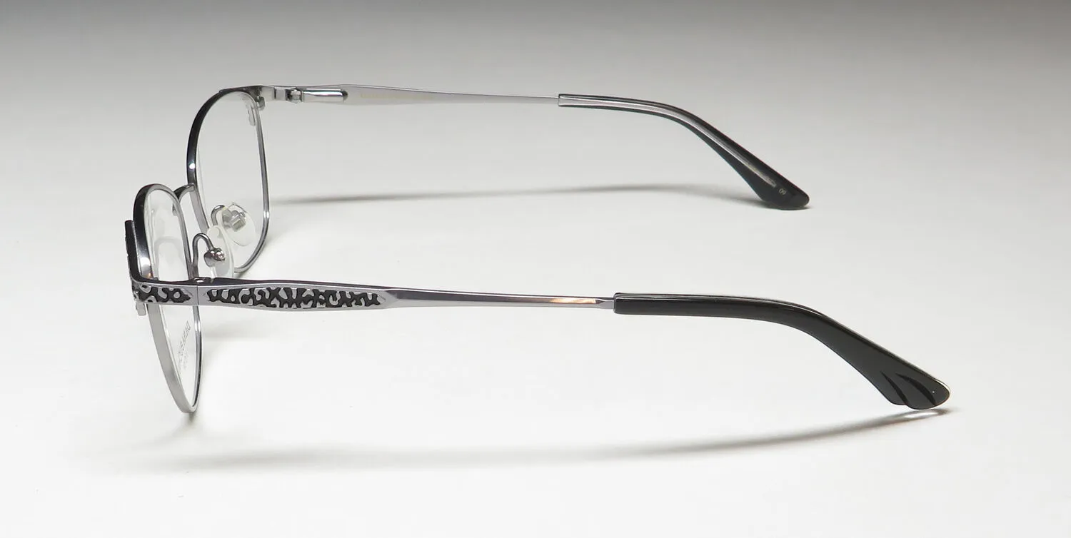 Dana Buchman Wentworth si Eyeglasses Silver 51mm 4