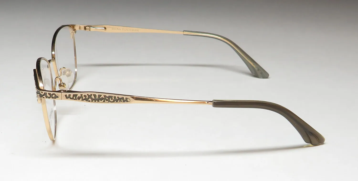 Dana Buchman Wentworth yg Eyeglasses Gold 53mm 4