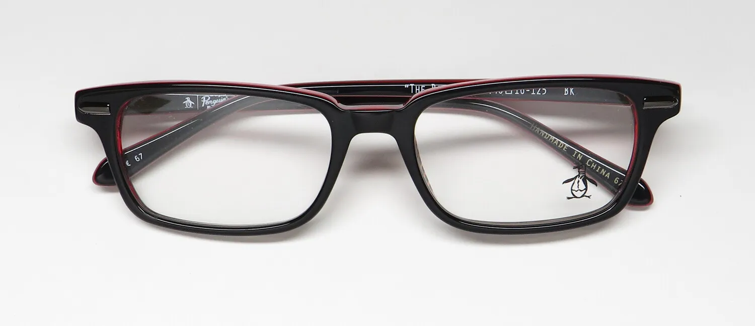 Original Penguin The Baker Jr bk Eyeglasses Black 46mm 2