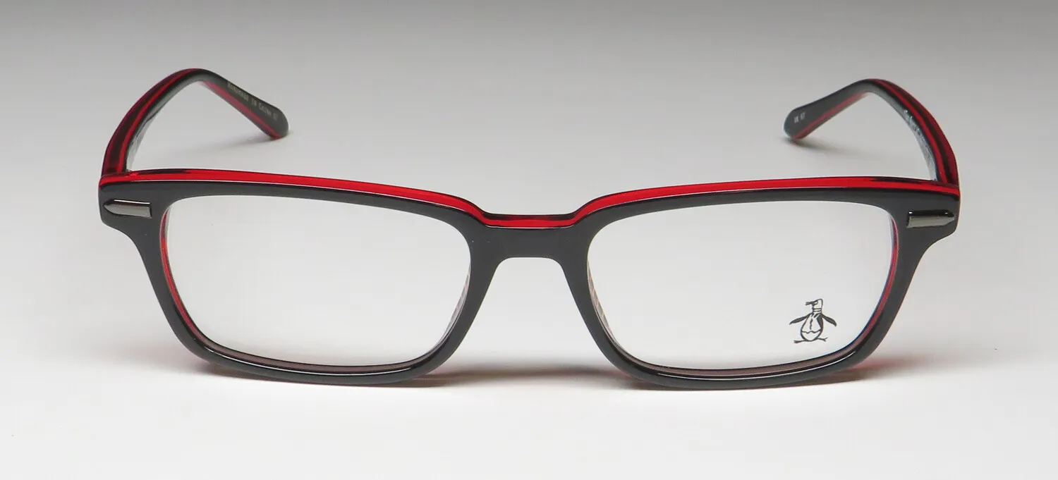 Original Penguin The Baker Jr bk Eyeglasses Black 46mm 3