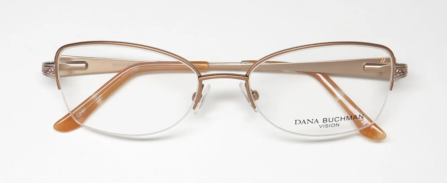 Dana Buchman Lada yg Eyeglasses Gold 52mm 2