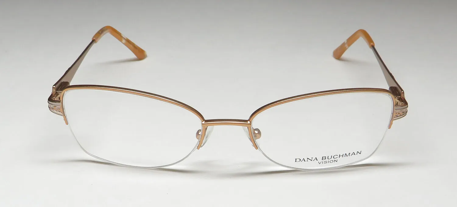 Dana Buchman Lada yg Eyeglasses Gold 52mm 3