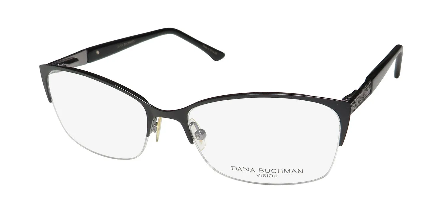 Dana Buchman Ainslie bk Eyeglasses Black 52mm