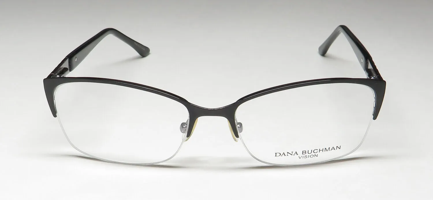 Dana Buchman Ainslie bk Eyeglasses Black 52mm 3